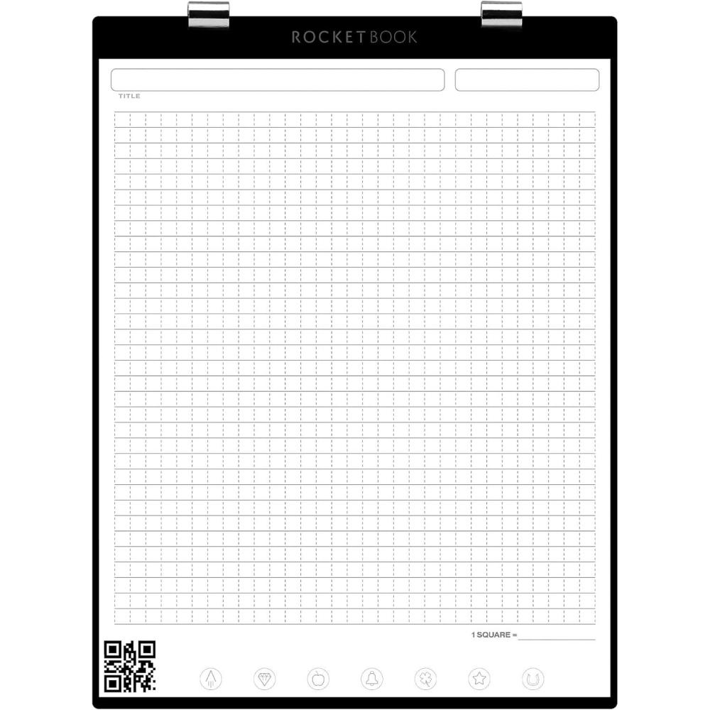 imageRocketbook Orbit Executive Page Pack  Smart Reusable Legal Pad  LinedGraph