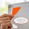 Rocketbook Beacons – Digitize Your Whiteboard – Reusable Stickers To Upload Your Whiteboard Notes To The Cloud with Carrying Case (1 Pack), BEA-A4-K(5 pk)