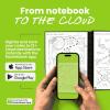 Rocketbook Core Reusable Spiral Notebook, Executive Size 6×8.8, Teal – Dotted Pages, App-Connected, Erasable, Durable Cover, Ideal for School, Work, and Creative Projects(Green)