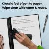 Rocketbook Fusion Reusable Undated Productivity Planner, Letter Size 8.5×11, Black – Goals, Monthly and Weekly Calendar, Daily To-do List, Lined and Dotted Notes Pages(Camo)