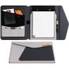 Rocketbook Capsule Cover for Orbit Letter Size – 100% Recyclable Cover with Pen Holder, Magnetic Clasp & Inner Storage – Black(Gray)