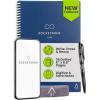Rocketbook Core Reusable Spiral Notebook, Executive Size 6×8.8, Teal – Dotted Pages, App-Connected, Erasable, Durable Cover, Ideal for School, Work, and Creative Projects(Navy Blue)