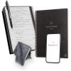 Rocketbook Fusion Reusable Undated Productivity Planner, Letter Size 8.5×11, Black – Goals, Monthly and Weekly Calendar, Daily To-do List, Lined and Dotted Notes Pages(Black)
