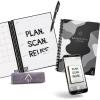 Rocketbook Fusion Reusable Undated Productivity Planner, Letter Size 8.5×11, Black – Goals, Monthly and Weekly Calendar, Daily To-do List, Lined and Dotted Notes Pages(Camo)
