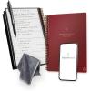 Rocketbook Fusion Reusable Undated Productivity Planner, Letter Size 8.5×11, Black – Goals, Monthly and Weekly Calendar, Daily To-do List, Lined and Dotted Notes Pages(Maroon)