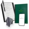 Rocketbook Fusion Reusable Undated Productivity Planner, Letter Size 8.5×11, Black – Goals, Monthly and Weekly Calendar, Daily To-do List, Lined and Dotted Notes Pages(Green)
