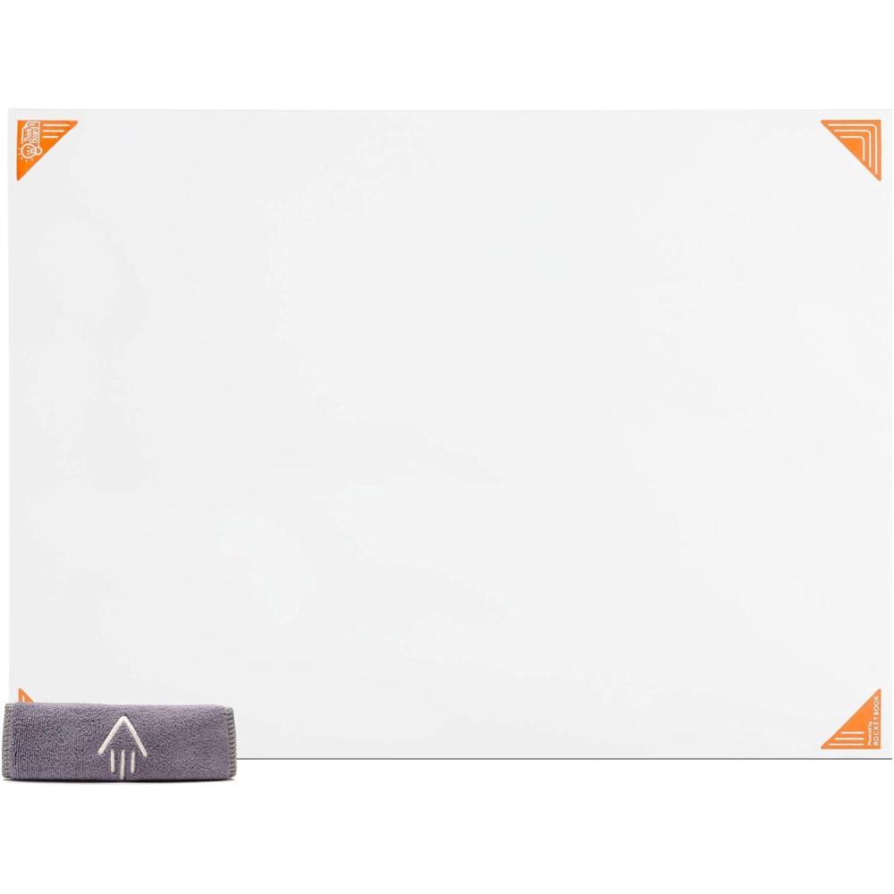 imageThink Board X Smart Whiteboard Film Medium 10quotx15quot  Powered by Rocketbook Beacon Technology  Scannable White BoardLarge 24x36