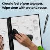 Rocketbook Everyday Planner Smart Reusable Pages, Executive Size 6×8.8, Black – Erasable & App-Connected, Undated Weekly, Monthly & Annual Templates, Perfect for Productivity, Goals & Scheduling(Lilac)