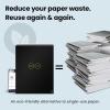 Rocketbook Flip Reusable Smart Notepad | Eco-Friendly, Digitally Connected Notebook for Ambidextrous Writers | Dotted & Lined Combo, 6” x 8.8”, 36 PG, Teal, with Pen, Cloth, and App Included(Scarlet)