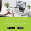Rocketbook Flip Reusable Smart Notepad | Eco-Friendly, Digitally Connected Notebook for Ambidextrous Writers | Dotted & Lined Combo, 6” x 8.8”, 36 PG, Teal, with Pen, Cloth, and App Included(Camo)