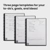 Rocketbook Fusion Reusable Notebook Planner Combo, 8.5-inch x 11-inch, 7 Page Styles, 42 Pages, Blue (EVRF-L-RC-CDF-FR)