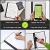 Rocketbook New Core Reusable Spiral Notebook, Letter Size 8.5×11, Black – Lined Pages, App-Connected, Erasable, Durable Cover, Ideal for School, Work, and Creative Projects(Black)