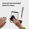 Rocketbook New Mini Reusable Smart Notepad, Pocket Size Notebook 3.5×5.5, Black – Dotted Pages, App-Connected, Erasable, Ideal for On-The-Go List Taking & Quick Notes Anywhere(Black)