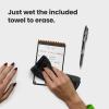 Rocketbook New Mini Reusable Smart Notepad, Pocket Size Notebook 3.5×5.5, Black – Dotted Pages, App-Connected, Erasable, Ideal for On-The-Go List Taking & Quick Notes Anywhere(Teal)