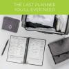 Rocketbook Panda Planner Reusable Smart Pages, Executive Size 6×8.8, Midnight Blue – Daily, Weekly & Monthly Pages, App-Connected, Erasable, Ideal for Motivational Journaling, Goal Setting & Digital Organization(Teal)