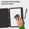 Rocketbook Pro 2.0 Reusable Professional Smart Notebook, Executive Size 7×9, Green – Lined & Dot Grid Pages, App-Connected, Erasable, Premium Cover, Ideal for Work Notes and Business Meetings(Black)
