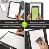 Rocketbook Pro 2.0 Reusable Professional Smart Notebook, Executive Size 7×9, Green – Lined & Dot Grid Pages, App-Connected, Erasable, Premium Cover, Ideal for Work Notes and Business Meetings(Black)