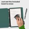 Rocketbook Pro 2.0 Reusable Professional Smart Notebook, Executive Size 7×9, Green – Lined & Dot Grid Pages, App-Connected, Erasable, Premium Cover, Ideal for Work Notes and Business Meetings(Green)