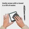 Rocketbook Reusable Sticky Notes Starter Pack with Storage Case, Pen, and Towel, 3″x3″, 15 Black Notes – Dotted Paper, App-Connected, Erasable, Reusable Adhesive, Ideal for To-Do Lists(Expansion Pack)