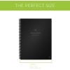 Rocketbook Smart Reusable Notebook, Teacher Planner with 8 Page Types, Deep Space Gray, (8.5″ x 11″)(Scarlet Sky)