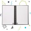 Rocketbook Wave Smart – Dotted Grid Eco-Friendly Notebook with 1 Pilot Frixion Pen Included – Standard Size (8.5″ x 9.5″), BLUE (WAV-S)(Executive (6″x8.8″))