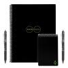 Rocketbook Everlast Reusable Notebook Letter and Mini Bundle – Infinity Black