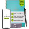 Rocketbook Flex Planner, Reusable Undated Smart, Executive Size 6×8.8 in Navy Blue – Daily, Weekly, Monthly, Annual Calendar, Tasks, Goals, Scheduling, Productivity, App Connected, Erasable, Durable Cover(Teal)