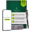 Rocketbook Flex Planner, Reusable Undated Smart, Executive Size 6×8.8 in Navy Blue – Daily, Weekly, Monthly, Annual Calendar, Tasks, Goals, Scheduling, Productivity, App Connected, Erasable, Durable Cover(Green)