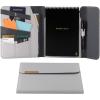 Rocketbook Flip Capsule Folio Cover – 100% Recyclable Cover with Pen Holder, Magnetic Clasp & Inner Storage – Black, Executive Size (6″ x 8.8″) (CAP-FLP-E-CGN)(Grey)