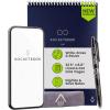 Rocketbook Flip Reusable Smart Notepad, Top Bound Notebook Executive Size 6×8.8, Navy Blue – Lined and Dotted Pages, App-Connected, Erasable, Ideal for Righties and Lefties(Navy Blue)