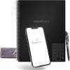 Rocketbook Matrix Smart Reusable Graph Notebook | Eco-friendly, Digitally Connected Isometric Notebook | Terrestrial Green, Letter Size (8.5″ x 11″) with Pen, Cloth, and App Included(Infinity Black)