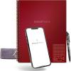 Rocketbook Matrix Smart Reusable Graph Notebook | Eco-friendly, Digitally Connected Isometric Notebook | Terrestrial Green, Letter Size (8.5″ x 11″) with Pen, Cloth, and App Included(Scarlet Sky)