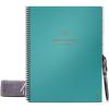 Rocketbook Multi-Subject Reusable Smart Notebook, Letter Size 8.5×11, Maroon – Lined Pages, Contains Dividers for School Subject Notes, App-Connected, Erasable, Durable Cover, Ideal for Class Notes(Teal)