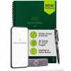 Rocketbook New Core Reusable Spiral Notebook, Letter Size 8.5×11, Black – Lined Pages, App-Connected, Erasable, Durable Cover, Ideal for School, Work, and Creative Projects(Green)