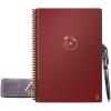 Rocketbook Panda Planner Reusable Smart Pages, Executive Size 6×8.8, Midnight Blue – Daily, Weekly & Monthly Pages, App-Connected, Erasable, Ideal for Motivational Journaling, Goal Setting & Digital Organization(Scarlet)