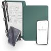 Rocketbook Pro 2.0 Reusable Professional Smart Notebook, Executive Size 7×9, Green – Lined & Dot Grid Pages, App-Connected, Erasable, Premium Cover, Ideal for Work Notes and Business Meetings(Green)