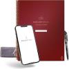 Rocketbook Smart Reusable Notebook, Academic Planner with 13 Page Types, Maroon, (8.5″ x 11″)(Maroon)