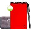 Rocketbook Smart Reusable Notebook, Mini Spiral Notebook, Atomic Red, (3.5″ x 5.5″)