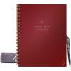 Rocketbook Smart Reusable Notebook, Teacher Planner with 8 Page Types, Deep Space Gray, (8.5″ x 11″)(Scarlet Sky)