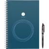 Rocketbook Wave Smart – Dotted Grid Eco-Friendly Notebook with 1 Pilot Frixion Pen Included – Standard Size (8.5″ x 9.5″), BLUE (WAV-S)(Executive (6″x8.8″))