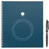 Rocketbook Wave Smart – Dotted Grid Eco-Friendly Notebook with 1 Pilot Frixion Pen Included – Standard Size (8.5″ x 9.5″), BLUE (WAV-S)(Standard (8.5″x9.5″))