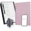 Rocketbook Fusion Reusable Undated Productivity Planner, Letter Size 8.5×11, Black – Goals, Monthly and Weekly Calendar, Daily To-do List, Lined and Dotted Notes Pages(Pink)