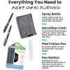 Rocketbook Accessory Kit – Complete Set with 2 FriXion Gel Pens, Spray Bottle, Microfiber Cloth & Pen Dock – Compatible with Rocketbook Notebooks & Planners for Effortless Organization Daily(Accessory Kit)