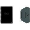 Rocketbook Everlast Reusable Smart Notebook Executive Size with Pen Station