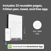 Rocketbook Core Reusable Spiral Notebook, Letter Size 8.5×11, Flow State – Dotted Pages, App-Connected, Erasable, Durable Cover, Ideal for School, Work, and Creative Projects