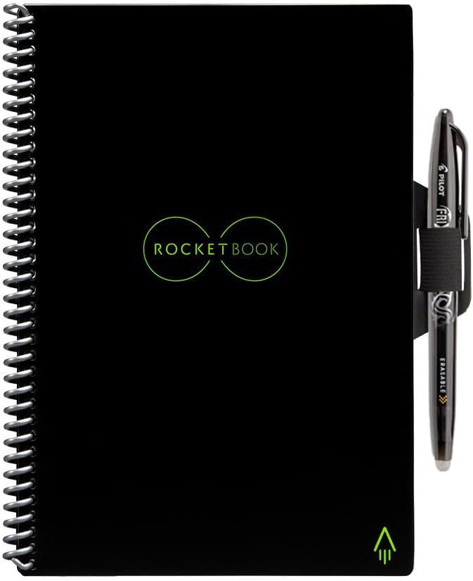 imageRocketbook Pen Station PorteStylo Design ampamp Durable pour le Rocketbook Everlast ampamp Wave Noir Lot de 11 Pack
